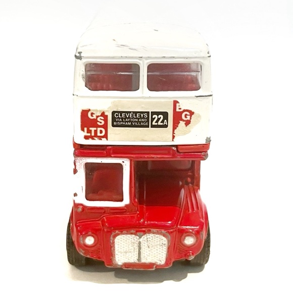 Vintage Corgi 1984 Blackpool Tramway Centenary Red Double Decker Bus Britain UK - Picture 4 of 8